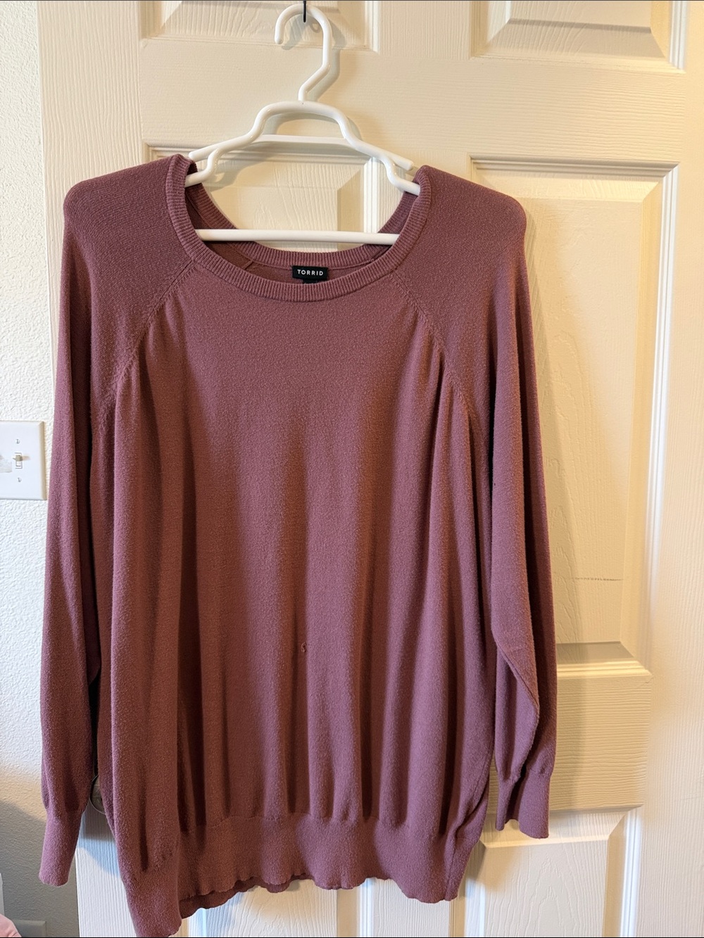 torrid Mauve Crewneck Sweater